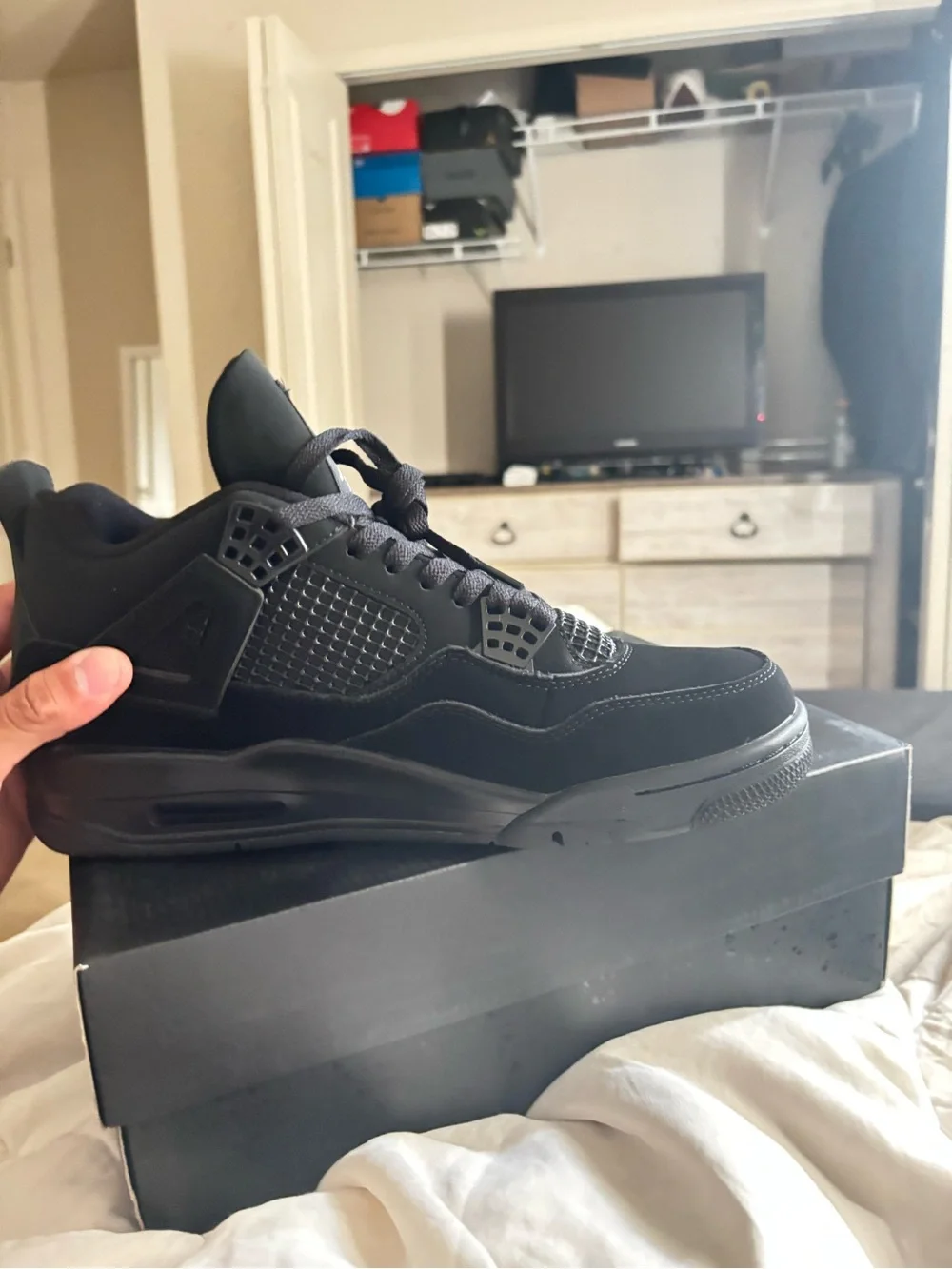 Jordan Black cat 4 “2020” Low-Top Sneakers